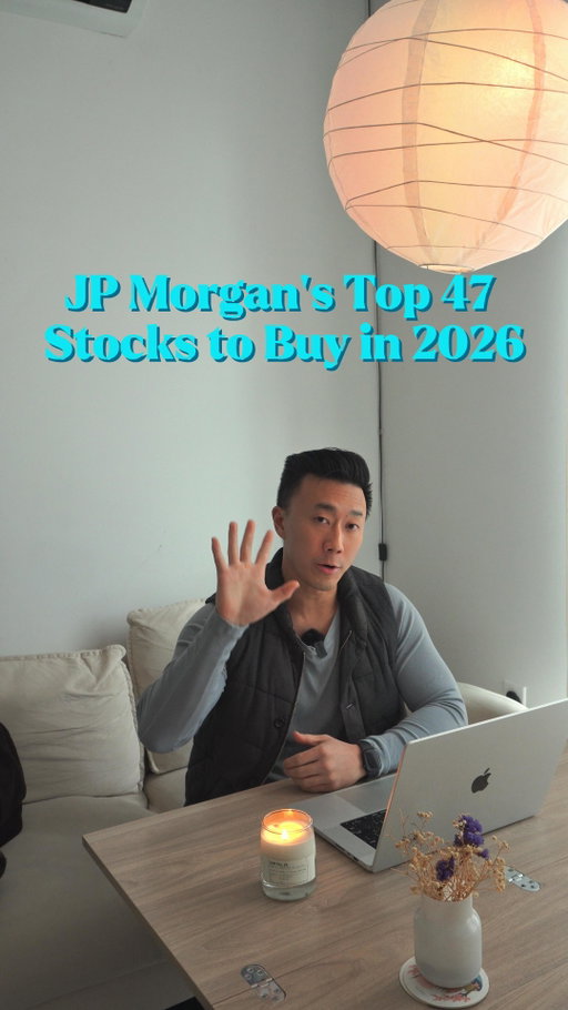 JP Morgan’s list of top 47 stocks to buy in 2026

Here are the ones I like

#1 - Broadcom (AVGO)
#2 - Arista Networks (ANET)
#3 - Salesforce (CRM)
#4 - Palo Alto (PANW)
#4 - Alphabet (GOOGL)

Comment “LIST” to get the full list of 47 stocks to by in 2026 from JP Morgan and also to see all the stocks I hold myself