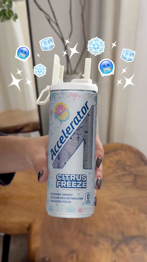 FREEZE!! GIVEAWAY ALERT ❄️

We’re giving away cases of our LIMITED TIME FLAVOR Citrus Freeze to 5 winners plus this handy snaplid so you can take Accelerator wherever you go!!
 
For a chance to win:
🥤Follow us  
🥤Tag a friend who needs this

5 winners will be announced on our story on 1/30. Look out for more giveaways over the weekend 👀