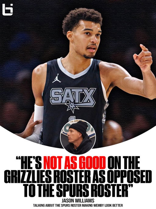 Jason Williams hopped on @hoopinhollerin and gave his input on Victor Wembanyama and where he ranks amongst other #1 draft picks of recent years 👀👀

He originally put Wemby at #3 but then questioned whether or not he was above Paolo 🧐

What do you think? 🤨