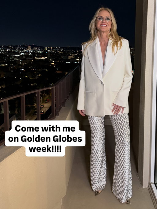 I am so thrilled to be nominated for the first ever @goldenglobes award for “Best Podcast.”

Until this week, I had never in my life walked a red carpet or been to any Hollywood event. 

This is so far out of my comfort zone … keep in mind I live in Vermont and the most exciting event in my town is the annual holiday tractor parade (which I am still trying to get @the.chrisrobbins motivated to decorate the old @kubotausa so we can join in!) 🚜 🎄

I am determined to have fun this weekend, to experience it all and take you along for the ride!

All I’m I asking for (and I don’t think this is too much) is that my dress still fits and I look way better than normal when I step onto that red carpet for the @goldenglobes on Sunday night (which is technically 1:30PST here…)

What’s your advice for keeping yourself centered and still enjoying a big moment like this. I’ll take all the help I can get! 

ps. Those amazing disco pants everyone - all credit for the pants goes to my friend @leannefordinteriors 

The sequin pants were in her COSTUME CLOSET (I kid you not - who has vintage @michaelkors in their costume closet people)!!! Leanne does!  And she insisted that I borrow them to wear Golden Globes week! 

The LEGENDARY @erinwalshstyle then took those puppies and turned me into a supernova.