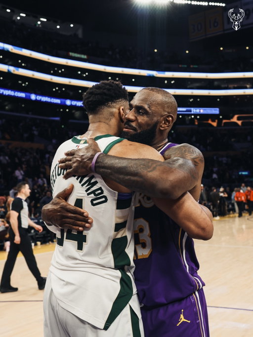 Nothing but respect. 🫡 

Good game, @lakers.