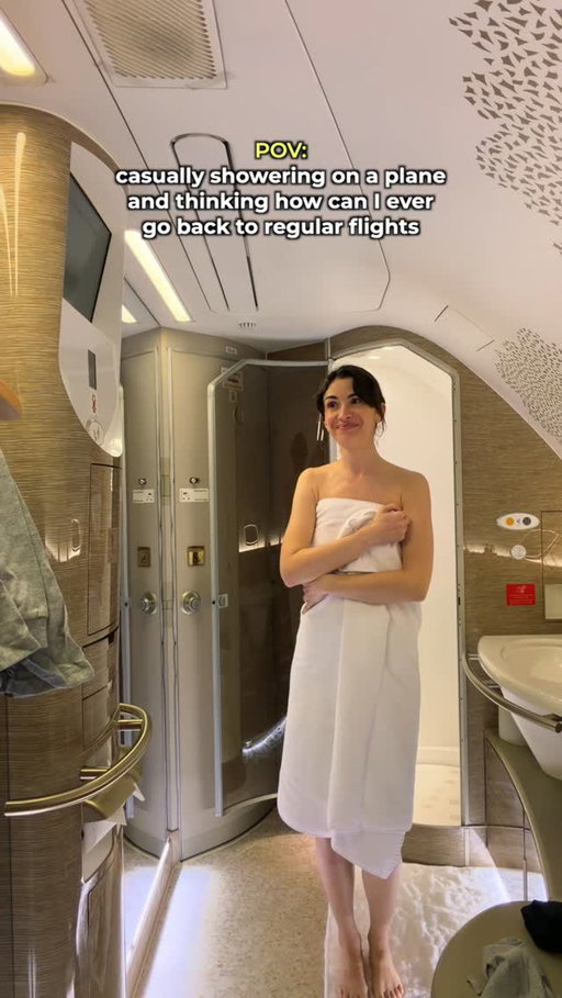 The first time we flew from the US to Europe in business class, we were blown away: we had no idea flying could be this comfortable!!

Ever since then, we’ve made it a rule: any flight over 7 hours is business class.

And after flying first class… mind blown all over again 🤣🫣
Now I only want to do first class on flights longer than 13 hours 😬