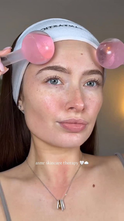 ASMR skincare therapy 🤍☁️ #asmrskincare #grwm #glassskin 

@tatcha @lancomeofficial @charlottetilbury @charlottetilburyskincare @rhode