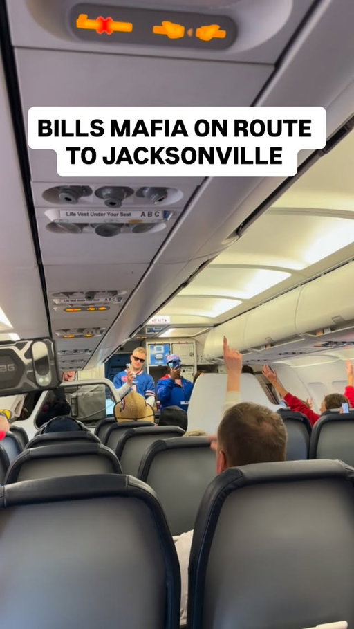 BILLS MAFIA IS ON ROUTE AND READY TO TAKE ON THE JAGUARS! #BillsMafia