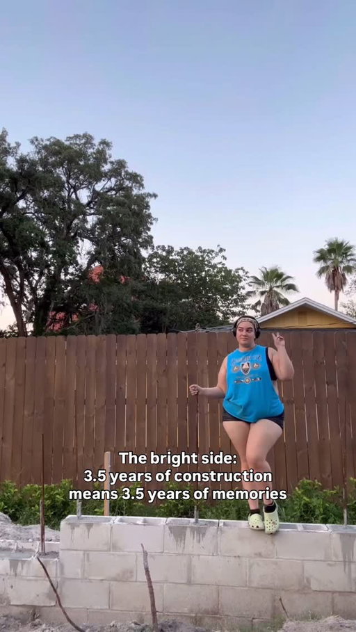 This home build has been ROUGH in a lot of moments but I had to change my perspective on it. We have SOOO many videos of our journey, which I’m going to share more of, but I love that I can go back and see the fun we had. 🥹 we bought this house almost 4 years ago but that just means it’s been 4 years of memories together.