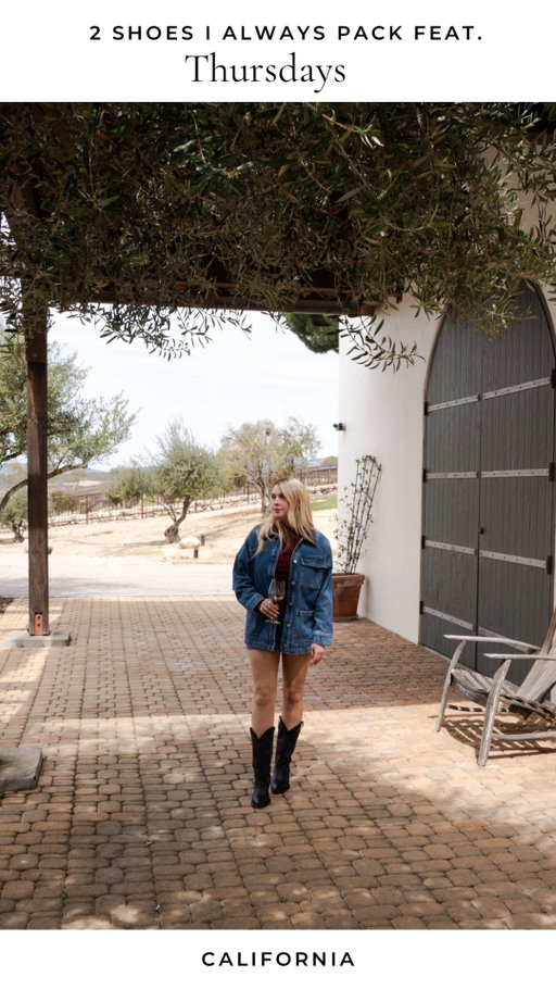 2 shoes I always pack when I don’t want to wear sneakers ✈️

• @thursdays penny loafer 👞 — I was never a loafer girl until these, but they instantly make an outfit feel more put together.

• @thursdays Tempo ankle boot 👢 — comfortable, easy to walk in, and my go-to when I want something casual but still dressed up.

Both are easy to pack, easy to walk in, and just make getting dressed easier when I’m traveling 🤍