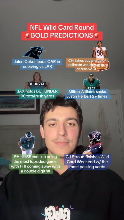 Happy wild card weekend! WHO do you think is moving on? 🤔

#bearswalterpicks #nflpredictions #nflplayoffs #nflwildcard #nflwildcardweekend