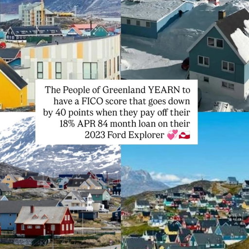 Remember why America is coming to liberate you, Greenland 💞🇬🇱