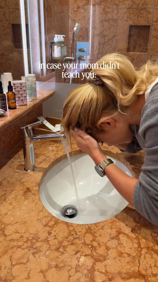 mind blowing that most of you didn’t know about this 🤣🫣 I’ve done this all my life!! 

Washing only the greasy roots / the front, because the lengths probably still look fresh & good 🤷🏼‍♀️ saves a heck ton of time, keeps hair healthier (since you don’t need to style the lengths with heat so often) & you can easily not wash your entire head of hair for 4-5 days. Win win win!