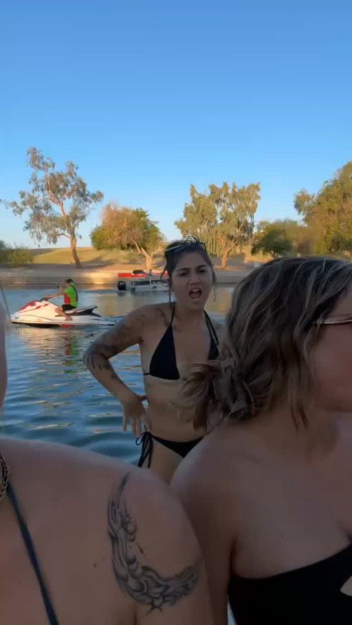 Slamantha in her natural habitat