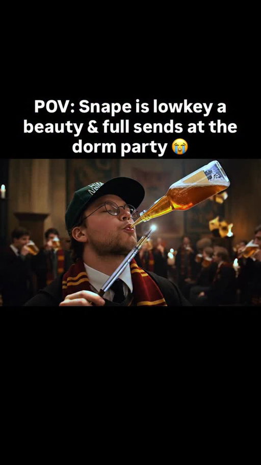 Snape is ferda for this one 🤣