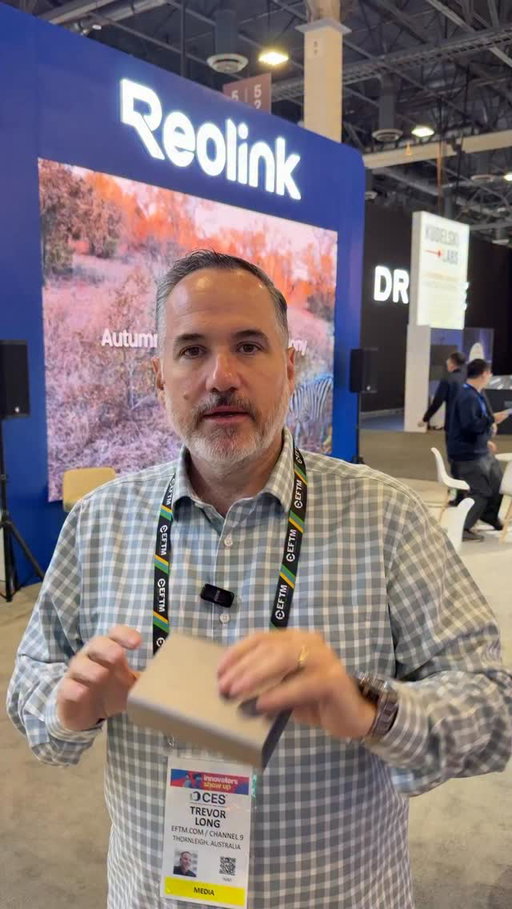 Security camera management done on the ground, not the cloud!

#eftm #ces #tech #security
