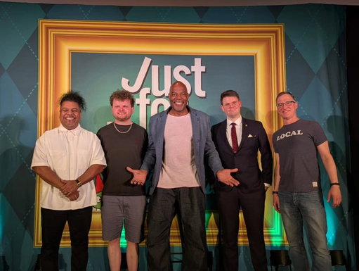 Had an incredible time at @justforlaughs in Bermuda yet again. It's such an amazing way to start off the year. Great times. Great comics. Thanks to everyone that made this happen.