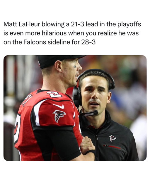 Matt LaFleur’s second half has to be on the short list of worst playoff coaching performances this century 😭