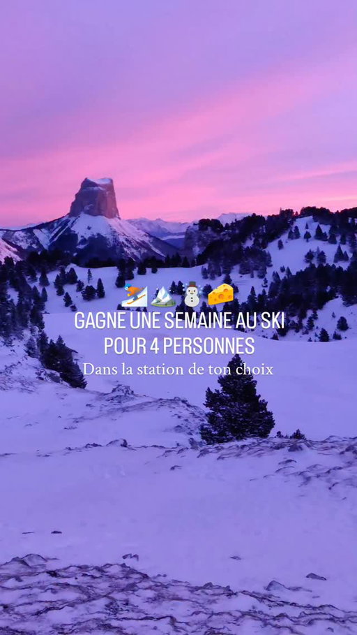 🎁 TERMINÉ CONCOURS – GAGNE 1 SEMAINE À LA MONTAGNE POUR 4 PERSONNES ! ❄️🎿

Bravo @aureliebackpacker
Remporte :
⛰️ Un séjour d’une semaine pour 4 personnes dans la station + le logement de ton choix, aux dates souhaitées (selon disponibilités) et d’une valeur maximale de 1 200 €

🧭 Pour participer :
1️⃣ Like et enregistre ce Réel
2️⃣ Suis :
👉 @nicolascardinmagic @chaloumar360 @adelestravel @hembisefamily @travelfameelya
3️⃣ Mentionne minimum 1 ami en commentaire
(1 commentaire = 1 chance ; participation illimitée)
🍀Partage ce concours en story apprécié 

🗓 Fin du concours : Mercredi 21 janvier 2026 à 23h59 et annonce du gagnant le 22 janvier sous ce post (gain valable pour la saison de ski 2026 jusqu’à fin avril 2026 selon les disponibilités et dans la limite de 1 200 €)

ℹ️ Informations importantes :
Concours non sponsorisé, non géré et non associé à Instagram.
Ce concours est organisé gratuitement pour ma communauté.
Je ne perçois aucune rémunération et aucune contrepartie liée à ce lot.
Le séjour est attribué exclusivement au gagnant tiré au sort.

BONNE CHANCE À TOUS🤞❤️ Que la magie de la montagne opère… 

#ski #montagne #alpes #pyrenees #concours #voyage #hiver #vacances #neige