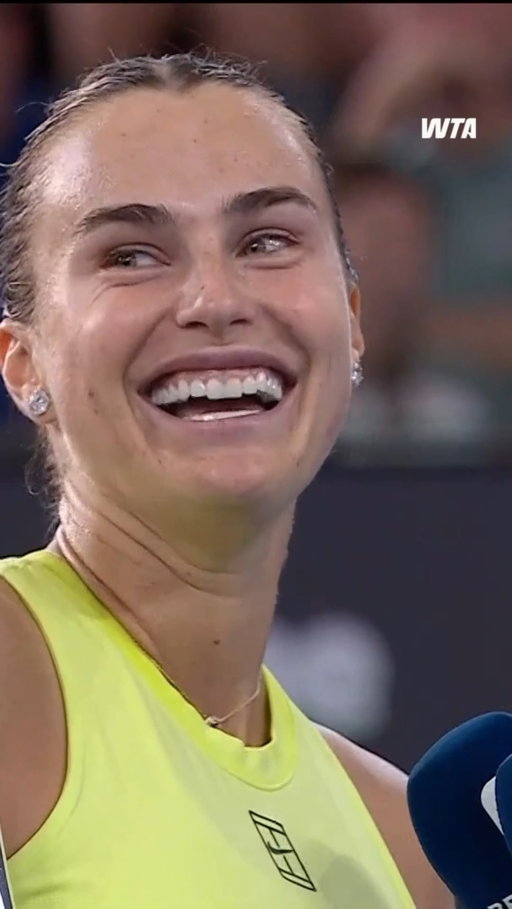 Where is @arynasabalenka husband? ▶️ 🎶

#BrisbaneTennis