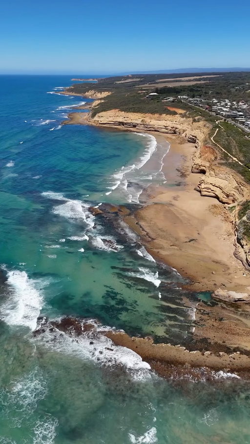 📍📍HERE📍📍 

This hidden gem is something probably only the locals know about on the Great Ocean Road! With so many epic spots to stop Jan Juc is often overlooked. 

🌊 Located in between Torquay and Anglesea we find the beach at Jan Juc is usually a quieter spot to swim and just as picturesque! 

💦 This particular spot is the jumping rock is located at the top end of Jan Juc beach (below bird rock lookout) and only accessible at low tide so make sure to check the tide times if you want to find the rock pool! 

🏃 While you’re there you can also access the trail that goes all the way to the famous Bells Beach which is a beautiful 30 min coastal walk with epic viewpoints! 

Please make sure to leave no trace and respect the nature and wildlife around 🫶🏼

#greatoceanroad #hiddengems #visitvictoria #visitbellarine #bellarinepeninsula