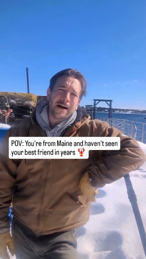 Thought he'd nevah stop friggin yappin' 

#maine #mainelife #newengland #accent