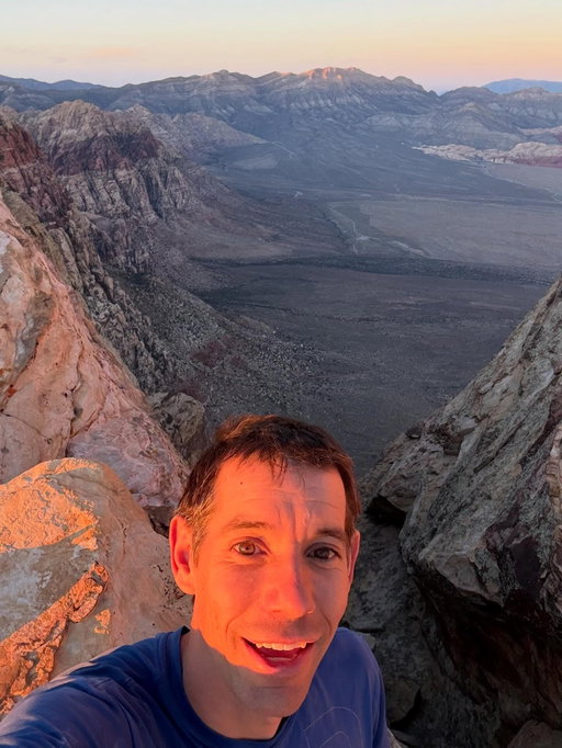 A few weeks ago I did a quadruple solo link up on Mt Wilson in Red Rocks: I went up the Warrior (5.11- 7 long pitches) on the Cactus Flower Tower, then descended the gully to the base of the Aeolian Wall and soloed Gift of the Wind Gods (5.10+ 10 pitches), then scrambled up and over the main summit of Mt Wilson and descended the Resolution Arete into Inti Watana (5.10+ like 17 pitches if you count the upper stuff??), then scrambled around and started up Dogma but wound up bailing at the crux and heading left over into a new route that I hadn’t heard about before. I ended up onsight soloing Willy’s Wild Ride (5.10+ 9 pitches) after accessing it via the first bunch of pitches of Dogma. It was actually kind of a great route and I rather enjoyed the crack climbing. At sunset I quested across the South Summit and down the southern scrambling route and made it back to the car roughly 12.5 hours after I started. It was a good adventure but my overall takeaway was that I don’t love scrambling on Mt Wilson… probably my last time messing around like that.