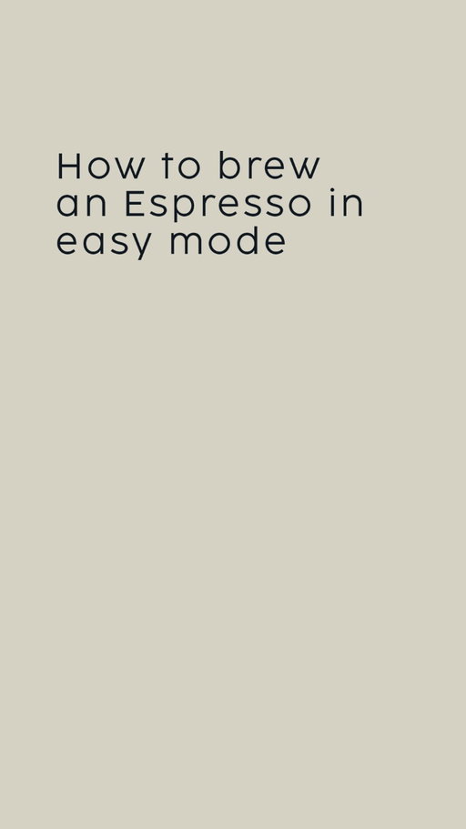 The perfect double Espresso - made in easy mode. ☕️
Easy mode delivers a perfectly balanced Espresso at the touch of a button. LIGRE youn automatically manages temperature, pressure and extraction for consistent results. Every time. Same precision. Less effort.