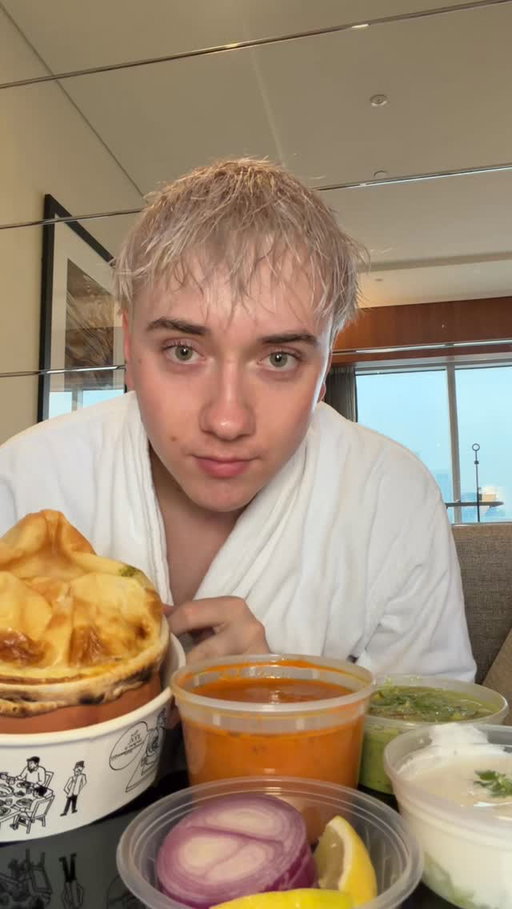 Ordered so much Indian food omg