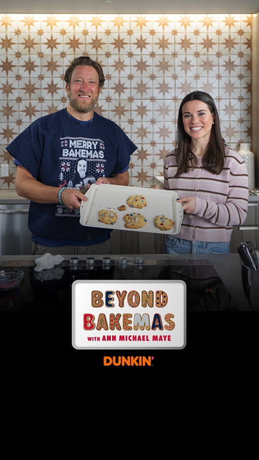 In the debut episode of her new baking show, Beyond Bakemas, Ann Michael Maye coaches @stoolpresidente of Barstool Sports through making her Gameday M&M Cookies. The pair discusses her rocket-like rise to TikTok fame, Drake Maye’s case for MVP, and gives a "one bite" review of their cookies.

Presented by ‪@Dunkin‬ | Follow @nbcsboston 

Follow Ann Michael: @annmichaelhmaye | A Shadow Lion Production
