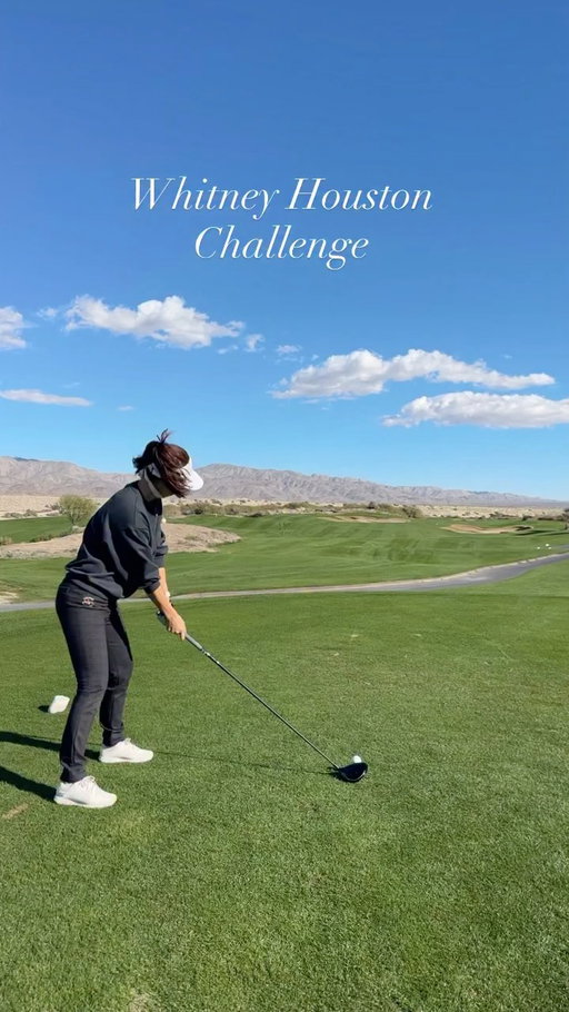 One of those days where the stars line up for ya 😂 it’s been a while since I’ve shot 4 under par in the front nine ⛳️🔥 아시죠.. 다되는 그런날 ㅎㅎㅎㅎ 프론트 나인에 4언더는 오랜만이었네요 😍🥰🙈 그리고 리듬치 탈출 성공 ㅋㅋㅋ #WhitneyHoustonChallenge #위트니휴스턴챌린지
