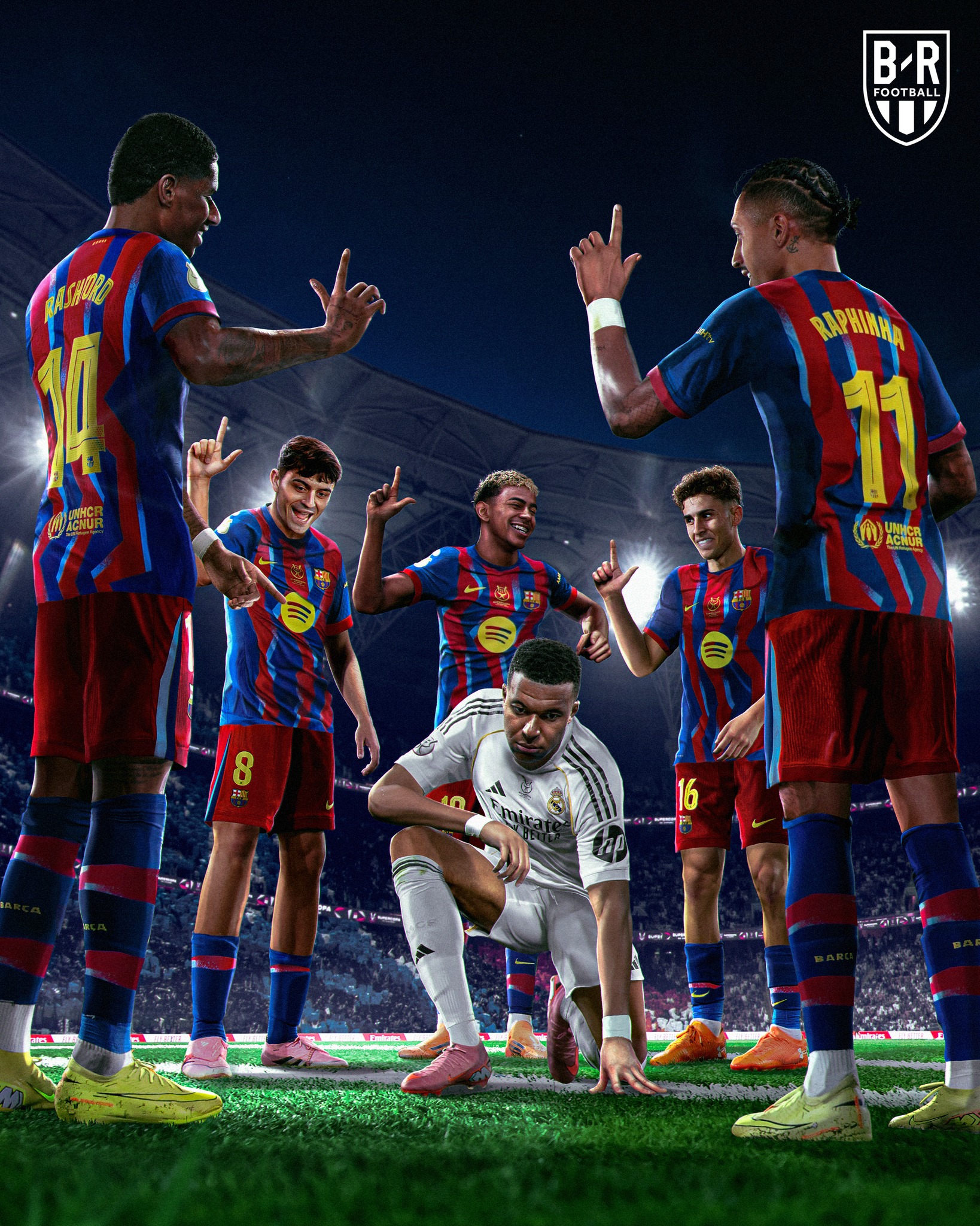 Barcelona hand Real Madrid their fifth loss in the last six Clásicos 😳

Oct. 2024: Real Madrid 0-4 Barcelona (La Liga)
Jan. 2025: Real Madrid 2-5 Barcelona (Spanish Super Cup final)
Apr. 2025: Barcelona 3-2 Real Madrid (Copa del Rey final)
May 2025: Barcelona 4-3 Real Madrid (La Liga)
Oct. 2025: Real Madrid 2-1 Barcelona (La Liga)
Jan. 2026: Barcelona 3-2 Real Madrid (Spanish Super Cup final)