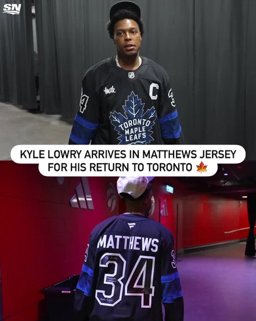 Still reppin’ the North 🙌

Kyle Lowry arrived at Scotiabank Arena in an Auston Matthews jersey in his return to Toronto 💙