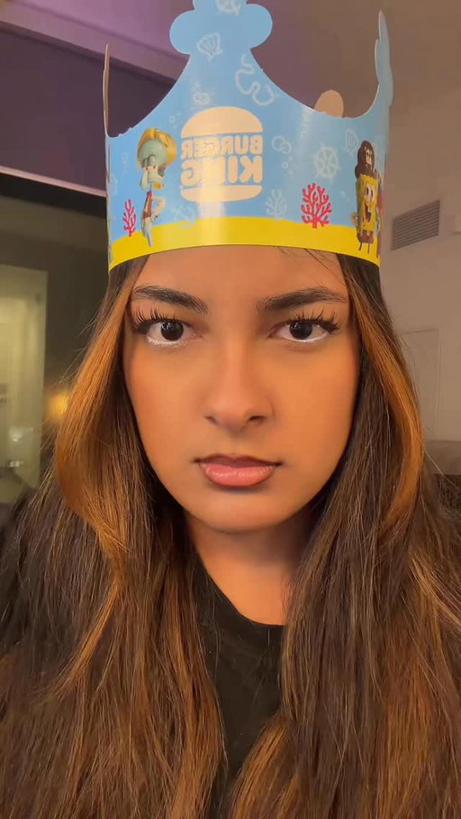@ mysteriousmanwiththedreads keep going buddy I dare you #jawbreakergirl #indian #burgerkingcrown #meme #brainrot