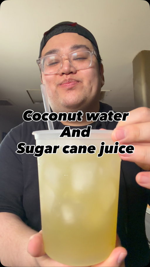 Been buying sooo many coconuts and this is how I use all of them! You can also skip the sugar cane juice and stick to pure coconut water which I do sometimes. 

I just used my last 2 coconuts for this video so I need to restock 😂. The sugar cane juice I use is SUPER SWEET, so I don’t use too much of it. In fact when I drink the sugar cane alone I usually need to water it down because of how sweet it is. Been a big fan of the dragonfly brand so that’s what I’ve been using. 

I usually get my cases of coconut on @sayweee_official which they usually sell 9 for $12-15, which comes out to less than $2 each!! In stores they can retail for $3-5 alone. Also get the frozen sugar cane juice from there as well for around $2.49.
#eatingwithblim #coconutwater #sugarcane