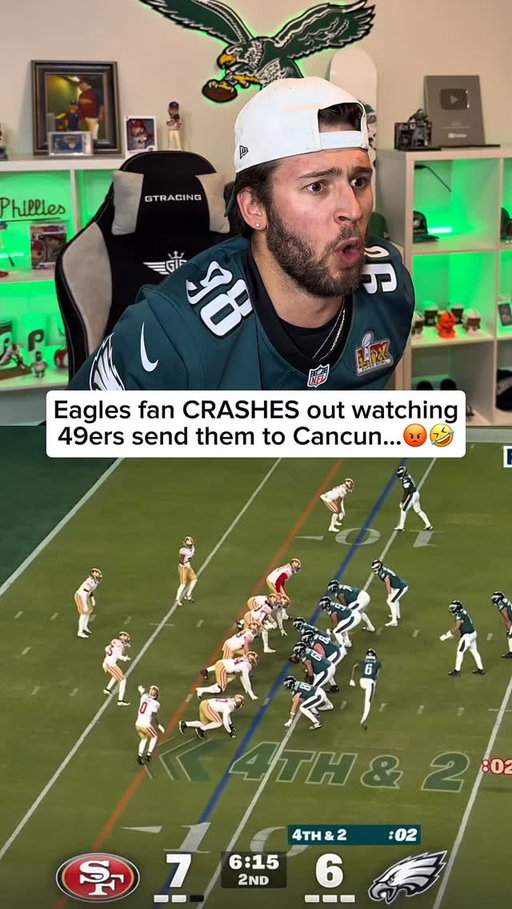 EAGLES VS REFS….

If viewing, follow @tinyy.tino 

#nfl #49ersfaithful #philadelphiaeagles #49ers #reaction