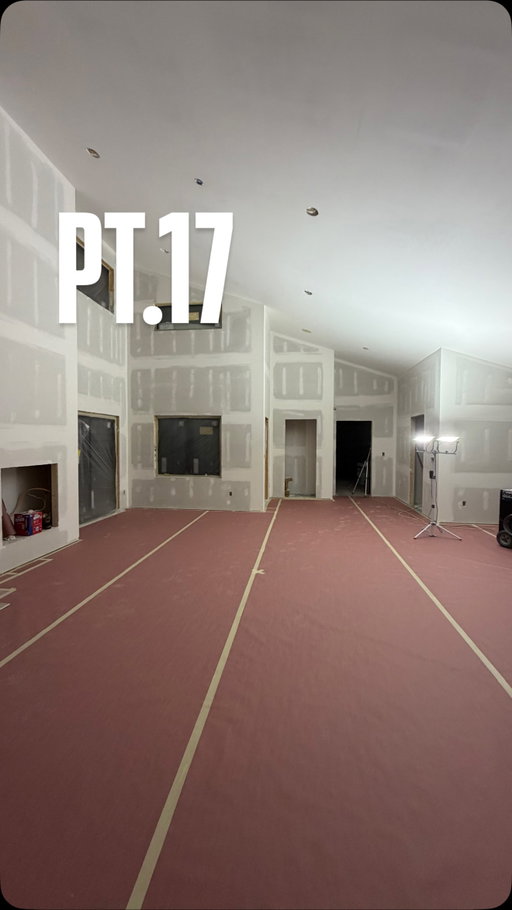 PT.17 Drywall taping. #customhome #dıy #modernhome #series #construction