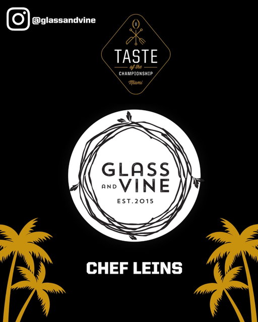 🍽️ CHEF REVEAL 🍽️
 
We’re excited to welcome Chef Leins of Glass & Vine as one of the featured chefs at Taste of the Championship Miami! 🌴✨
 
Nestled in the lush garden setting of Peacock Park, Glass & Vine is celebrated for its contemporary American cuisine inspired by Florida classics with Latin and European influences, crafted from locally sourced ingredients and designed to be shared among friends and family. With its vibrant al fresco atmosphere, garden-to-table focus, and seamless blend of fresh flavors and creative technique, the team brings the essence of Miami dining to Championship Weekend’s signature culinary experience.
 
Join us as top chefs come together for an unforgettable night of food, culture and championship energy 🏆🔥
 
📍 M2 Nightclub, Miami Beach
📅 Sunday, January 18th 2026 5-8PM
🎟️ Link in bio
#CFBPlayoff
#TasteOfTheChampionship
#TOTC2026