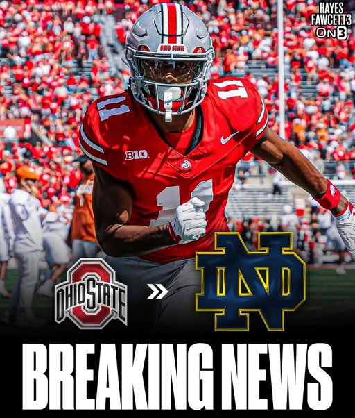 BREAKING: Ohio State true freshman transfer WR Quincy Porter has Committed to Notre Dame, he tells @On3

He was ranked as the No. 2 WR in the 2025 On300