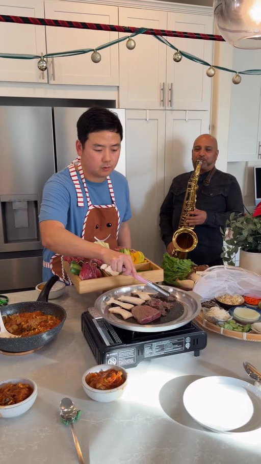 #ad What a surprise… I was waiting for this moment. I can honestly say that I am happy with this new @whirlpoolusa French Door Refrigerator, which comes with more space than my old fridge, dual ice makers, and the flexible temperature drawer.  As I always say to Eunice, there is always more space. #WhirlpoolAmbassador