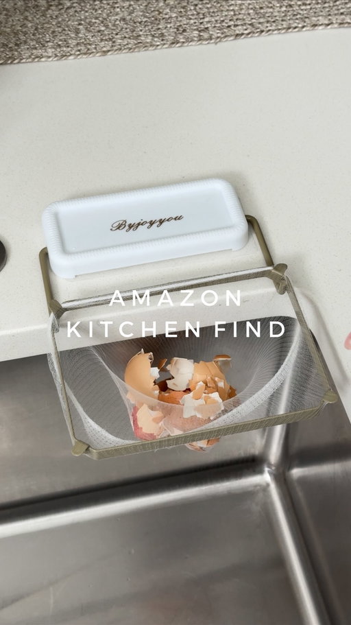 Amazon kitchen find 🚰🍓 
Comment ‘kitchen’ if you want the 🔗. 

You can attach this in seconds. It catches leftover food scraps, wash your fruit, drains liquid and keeps my sink clean without clogging. It also comes with 100 net bags. 

#amazonhome #kitchenfinds #gadgets #asmr #cleaning 
amazon must haves, sink trash catcher, asmr sounds, aesthetic kitchen, clean home, amazon favorites, trendy reels