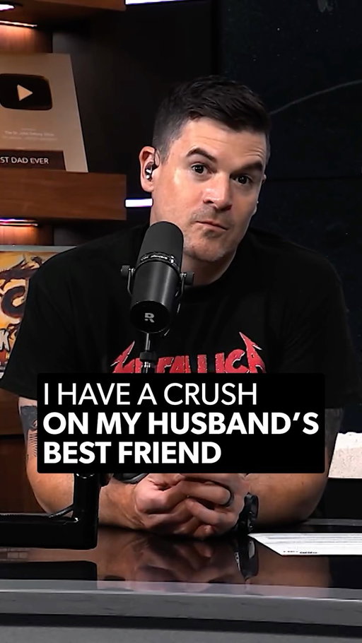 Having a crush doesn’t make you broken or bad. What matters is what you do with it.

Crushes become dangerous when they turn into secrets, stories, and escape.

Choose honesty. Choose the next right move.

Delony

FULL EP. “I’ve Had a Crush on my Husband's Friend for 5 Years”