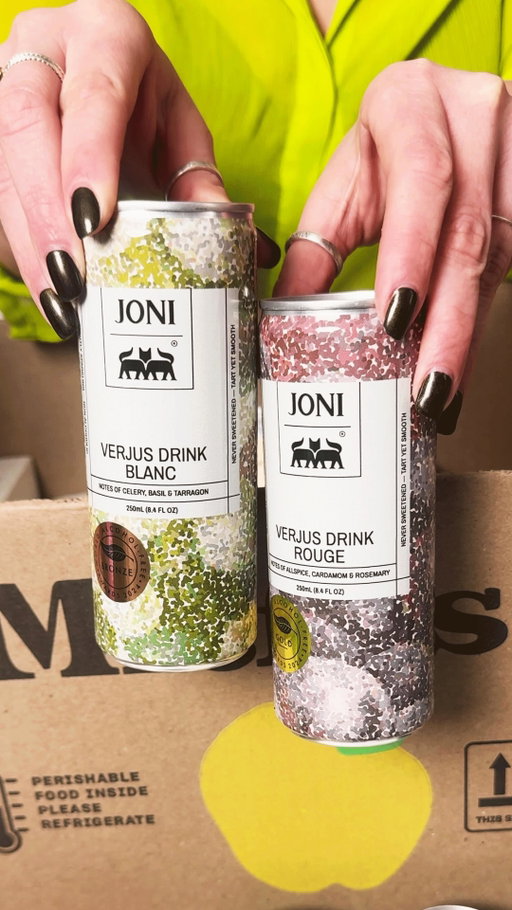 A delicious, tart, unfermented beverage made from wine grapes that are picked pre-harvest to give the others a bit more room to grow. It’s non-alcoholic (a Dry January win), upcycled, and contains 0 grams of sugar. 

Grab it now on misfitsmarket.com! 🍇