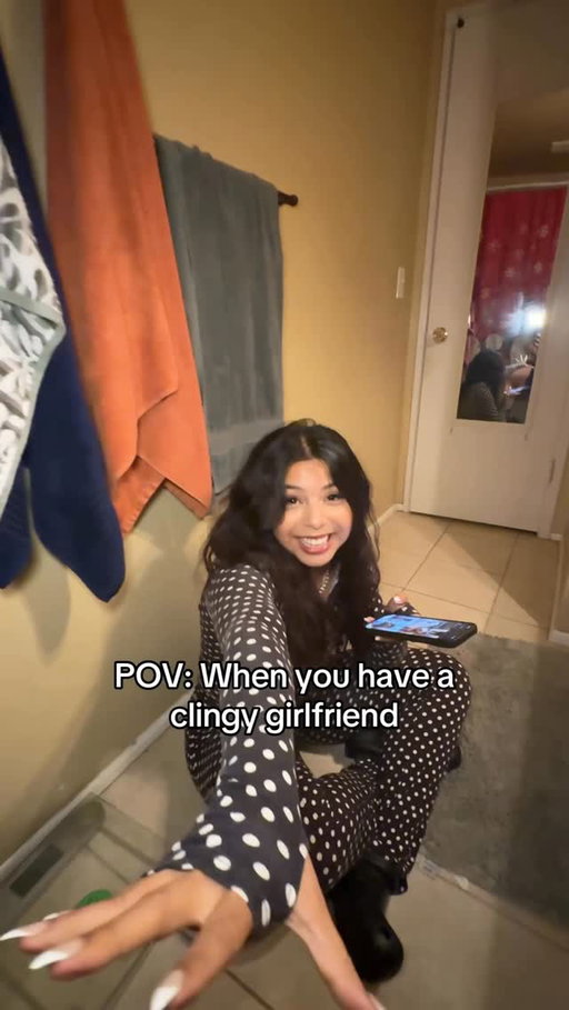 Is she being too clingy?🤣💕

Follow @emi_demi for daily content and weekly gaming streams on Twitch ⭐️💫
.
.
.
.
.
.
.
#couples #girlfriend #relationships #viralreels #comedyskit