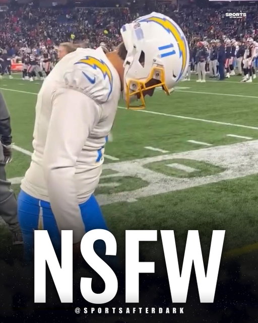 🚨NSFW: A video has gone viral throughout social media of Patriots fans heckling Chargers K Cameron Dicker pregame to the NFL Wild Card game. 💀💀

The Chargers ended up losing 16-3 to the New England Patriots and are eliminated from the NFL Postseason lol. 

Thoughts? 🤔💭👇 

📸  @beanshooter69