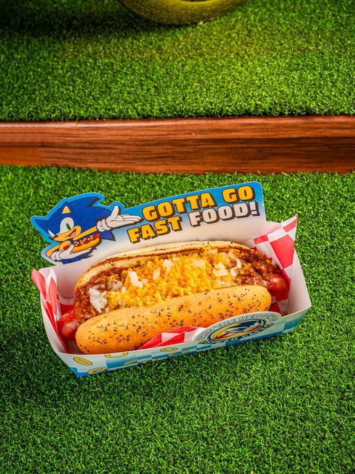 A closer look at our all-new Sonic The Hedgehog Speed Cafe menu ⚡️🌭🥤
Fully refreshed. Fully upgraded.
Available now at our Chicago pop-up only.
What are you ordering first?
🏁 Pop-up runs through Feb 22.