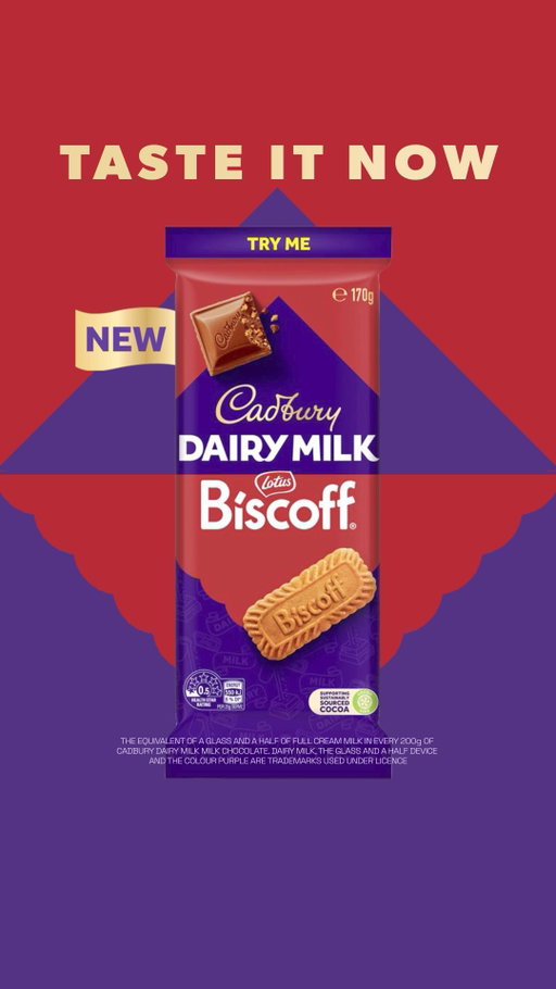 Your two fave flavours together in the same block. Taste it today.