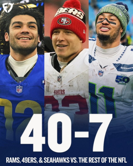 The NFC West might be the best division ever 😱 

X/hawksgreatagain | #NFL | #49ers | #Seahawks | #Rams