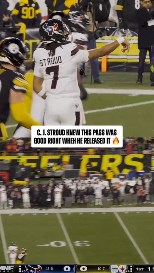 The follow through says it all 😮‍💨

HOUvsPIT on ESPN/ABC
Stream on #NFLPlus and ESPN App
