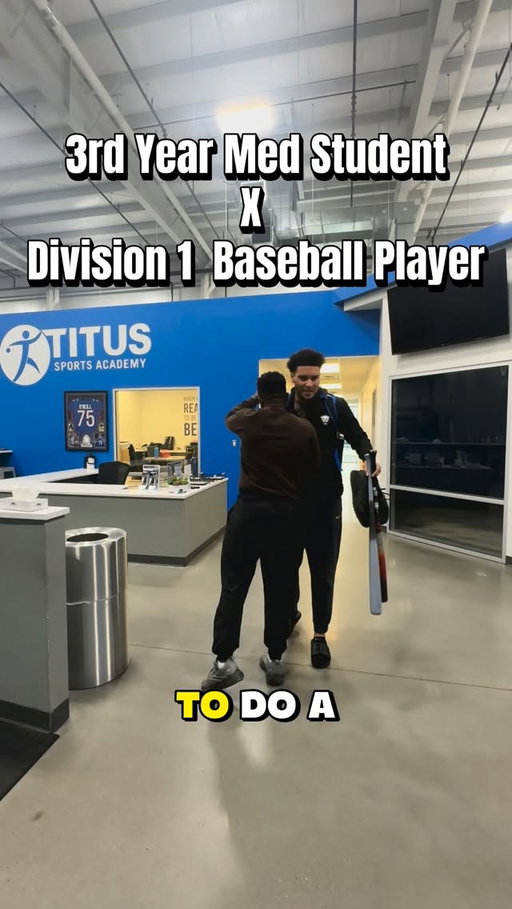 3rd-year med student 🤝 elite D1 athlete
Bridging medicine + performance using cutting-edge tech 📊⚾️
Movement matters—and this is just the beginning.

📍Titus Sports Academy | HumanTrak
#SportsMedicine #d1baseball #medstudents #Delaware