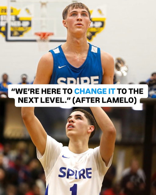 Aiden Derkack first heard of SPIRE during the LaMelo Ball days.

Now, he’s leading the next generation of stars to walk through the building 🔥