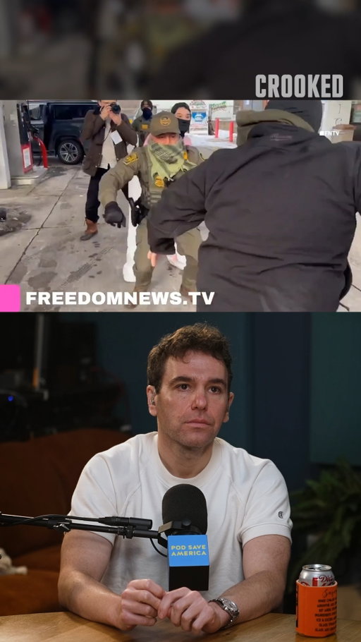 "The whole thing is f*cking absurd," –Jon Favreau reacts to shocking new video of ICE in Minneapolis.

#PodSaveAmerica #CrookedMedia #Minneapolis #ICE