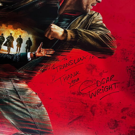 This made our day - we can’t wait to get this one framed!

So grateful for this thoughtful gift from @edgarwright - thank you 🙏  and thank you for trusting us with this project – it was a joy to be a part of ❤️🎞️ 

#film #films #filmindustry #movie #movieindustry