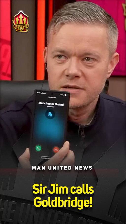 📞 Ratcliffe calls Goldbridge mid-stream! 

Sir Jim listening to the morning show and interrupts the stream while Goldbridge speaks about Southgate and Holland.